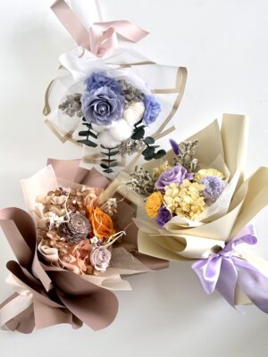 Scented bouquet (Yellow and purple)