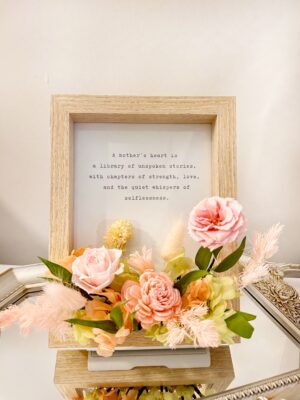 Floral Decorative Photo Frame