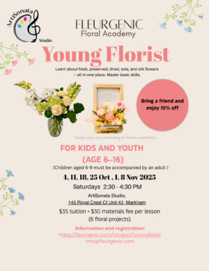 Young Florist Class