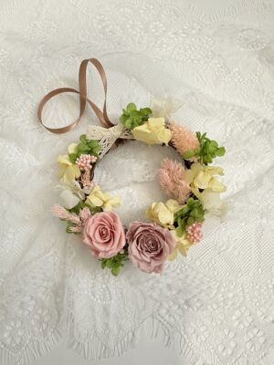 Preserved Flower Wreath (12 cm)