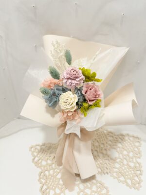 Preserved Flower Bouquet – Minimal Korean Style